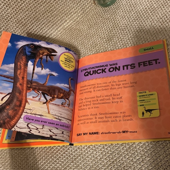 Brand new National Geographic kids hardcover, dinosaur book πππ - Picture 11 of 17